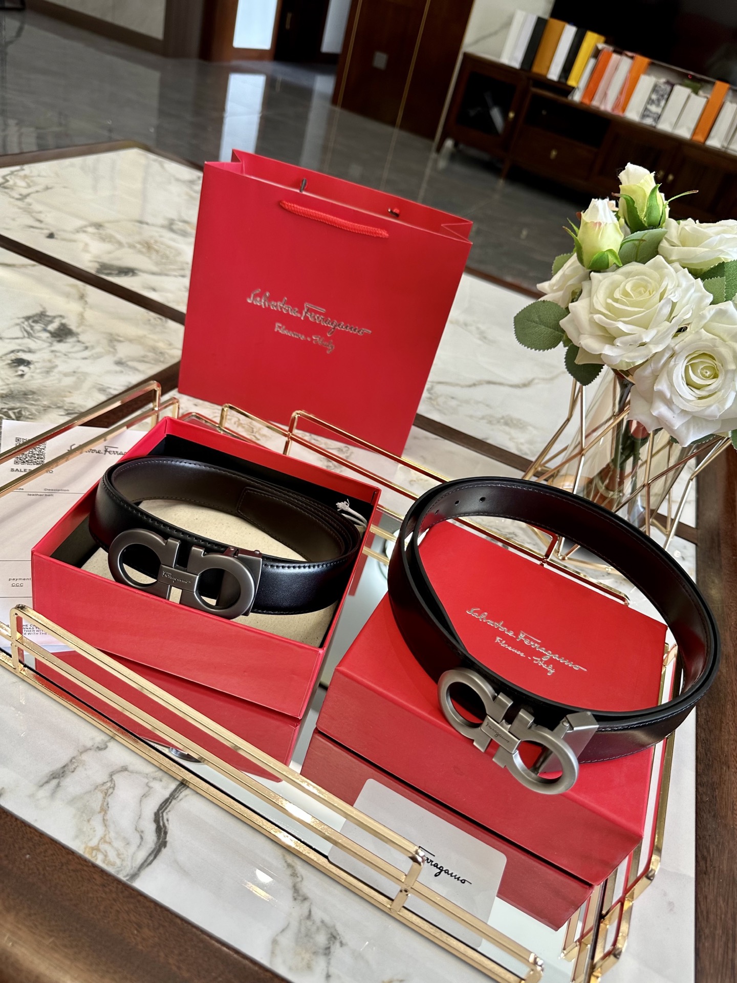 Ferragamo belt model 36